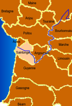 La Saintonge, une province coupée en deux (comme la France)