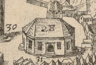 Le Temple en 1621
